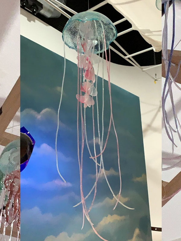 colgante medusa resina metacrilato 15-20u